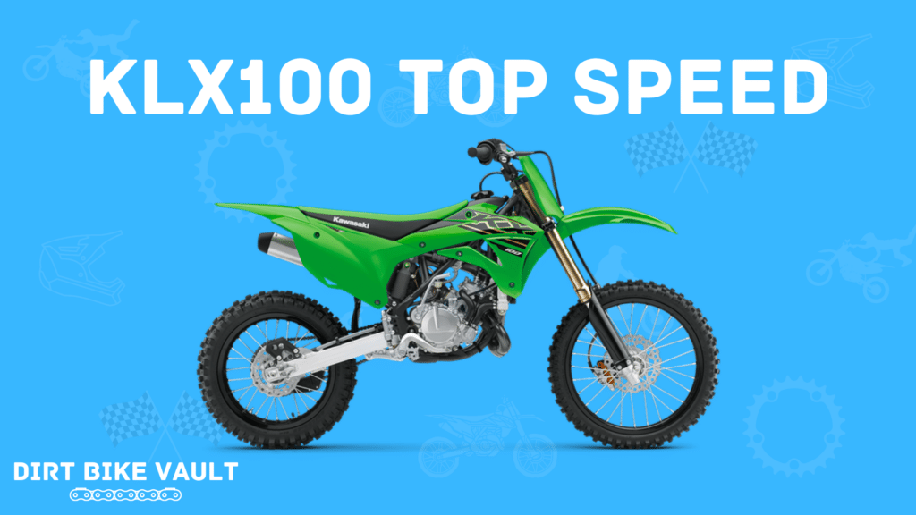 KX100 top speed