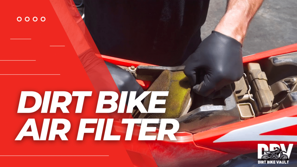 Dirt bike air filter