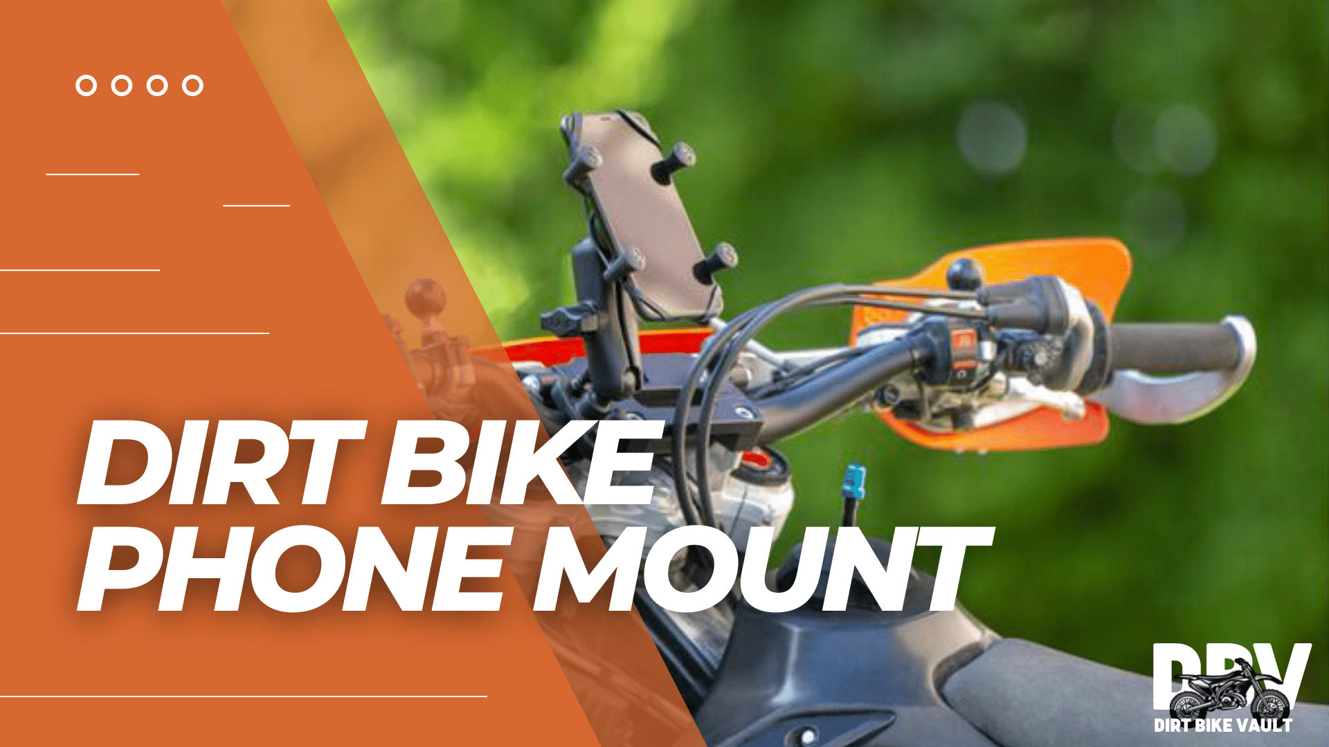 dirt bike phone mount