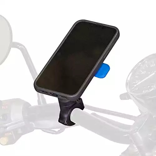 Quad Lock Handlebar Motorcycle Mount Kit for iPhone 13 Pro