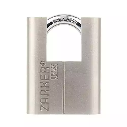 Keyed Stainless Steel Shackle Lock – 1 Pack