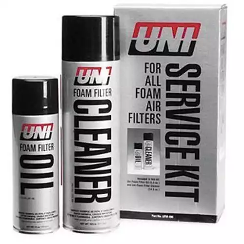 Uni Foam Filter Oil & Filter Cleaner Kit Dirt Bike Chemical Cleaner