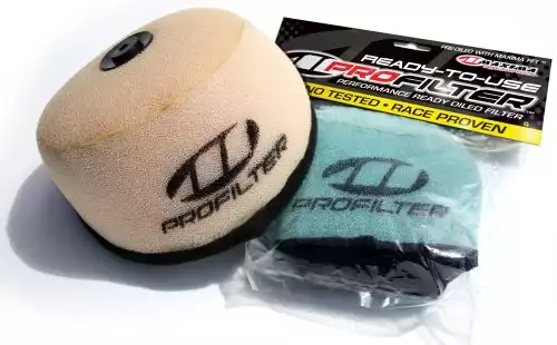 Maxima Racing Oils ProFilter Ready to Use Dual Stage Foam Air Filter, Single, Green