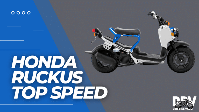 Honda Ruckus top speed