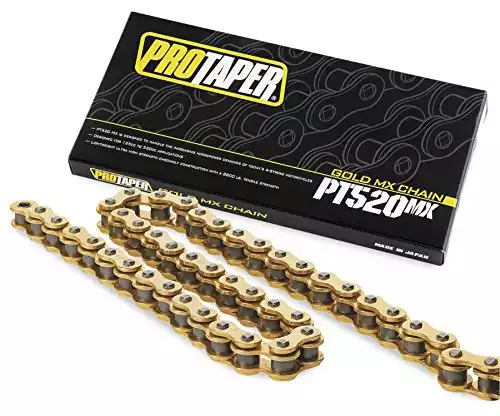 Pro Taper 520 MX Chain (120 Links) (Gold)