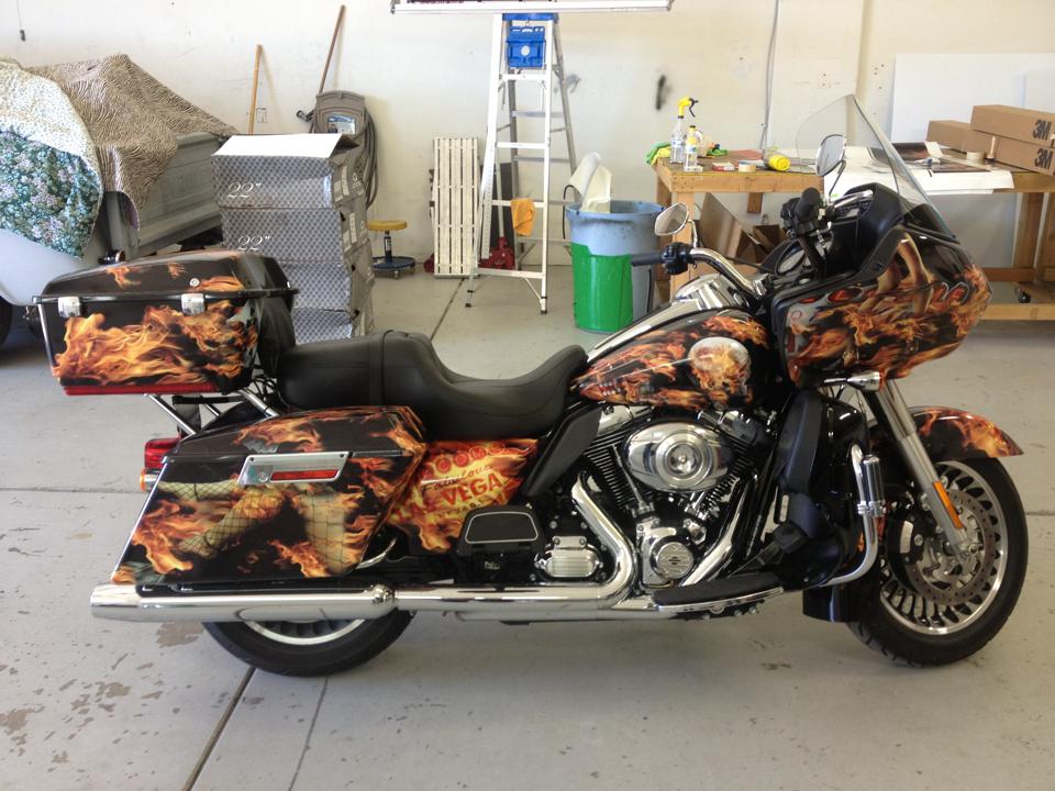 Motorcycle Wraps and Decals